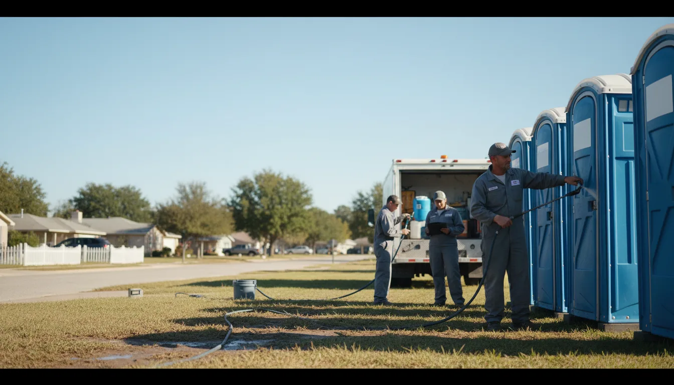 Long-Term Portable Toilet Rental in Rudd, IA near me